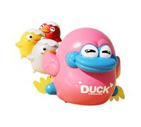 Set Of 4 WindUp Crawling Toy For Kids Featuring Link Duck Shape Educational Toy For Toddler Crawling