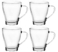 Set of 4 x 25.5cl Glass Mugs