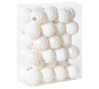 Set of 40 Baubles SAIMAA Off-White
