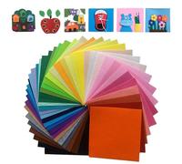 Set of 40 Felt for Crafts in 40 Colours CHUNLINLAODA-Colour Felt Sheets Craft Fel/t Fabric Stiff Fel/t Fabric 20*30CM Craf/t Fabri/c Colou/rs Square Sheets for Craf/t and Sewing Projects (Multicolor1)