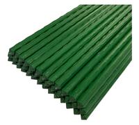 Set of 40 Plastic Coated Metal Plant Support Sticks (140cm)