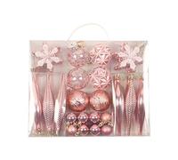 Set of 40pcs Eye Catching Christmas Tree Balls Decorations Balls Pendants for Magical Holiday Atmospheres Funny Christmas Tree Decorations