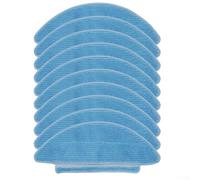 Set of 410 Washable Mop Cloths for Lubluelu Robot Vacuum Accessories for Regular Floor Cleaning and Stain Removal (10 Pack)