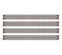 Set of 4x Double Straight 174mm (67/8in) long N gauge Peco ST-11