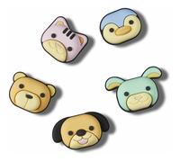 Crocs Jibbitz Charms, 3D Animal Friends 5 Pack