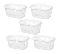 Wham Casa Hipster Laundry Basket Ice in White, Plastic | Charlies