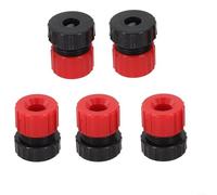 Set of 5 Adjustable Drill Bit Depth Stop Collars for Woodworking, Achieve Consistent and Controlled Drill Depths to Improve Drilling and Safety (5PCS 5-8mm)