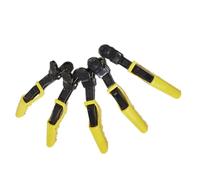 Set Of 5 Bright Hair Clip Bright Color For Women Strong Grip Double Hinge Clip For Hair Styling