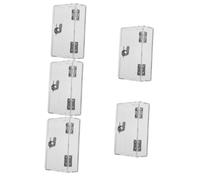 Set of 5 Clear Phone Lock Boxes for Students - Easy-to-Use Smartphone Lockers for Home & School, Perfect for Reducing Distractions and Improving Focus