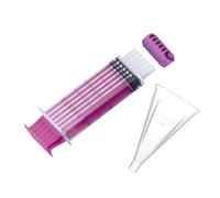 Set of 5 Colostrum Syringes with Cap (2.5 ml) Suitable for Lansinoh Primo-Lacto Funnel Nutrisafe2 | Set of Syringes + Funnel | for Collecting Colostrum | Collecting Breast Milk