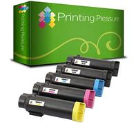 Set of 5 Compatible Laser Toner Cartridges for Xerox Phaser 6510 6510DN 6510N 6515 6515DN 6515DNI 6515DNW 6515N 6515NW | 106R03480 5500 Pages 106R03477 106R03478 106R03479 2400 Pages