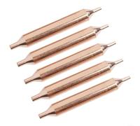 Set of 5 Copper Filter Dryers for Cooling Devices with Integrated Molecular Sieve Technology for Effective Filtering of Pollutants Suitable for Various Fridge Models Easy Replacement (B)