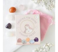 Set Of 5 Crystals For Divine Feminine Energy & Inner Goddess