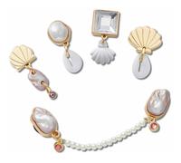 Crocs Jibbitz Charms, Elevated Pearl 5 Pack