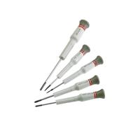 Set of 5 FACOM Precision Screwdrivers - MT.J5PG - Specialized Screwdriver - Swivel Head - Slotted and Phillips