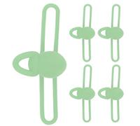 Set Of 5 Fishing Rod Hook Keeper - 5.6x2.5x1cm Rubber Fish Hook Holder | High Elasticity, Multi Functional Fishing Tackle, Portable Accessories For Beginner Angler