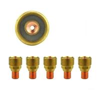 Set of 5 For TIG Welding Torch Collet Bodies for Series 9 20 25 Featuring Gas Lens Compatibility for Precise Welding Performance (45V42)