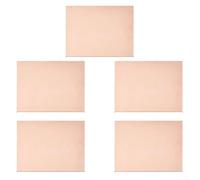 Set of 5 FR4 Copper Clad Circuit Board 20 x 30 cm Single-sided PCB Boards for Electronics Experiments Etching Hobby