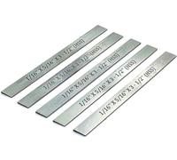 Set of 5 HSS Blades 1/16" X 5/16" X 3.5" for Lathe Parting Cut off Holders