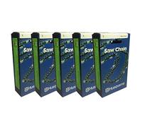Set of 5 Husqvarna 18" Chainsaw Chain Loop 3/8 .050 H80-68 501846568