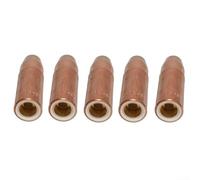 Set of 5 MIG Welding Nozzles 1/2 Inch for 23-50 and 24 Style with 52FN Gas Diffuser Compatibility for Lincoln