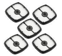 Set of 5 Pcs Air Filter for Echo SRM210 SRM225 HC150 Trimmer Blower Replace 13031054130, A226001410 (Black & White)