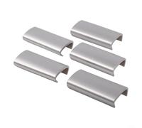 Set of 5 Pickleball Paddle Counterweight Clips for 16mm Paddles to Support Balance Adjustments and Shot Versatility (silver)