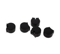 Set Of 5 Pieces Black Rubber Clarinet Thumb Rest Cushion Protector Comfortable
