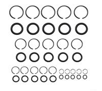 Set of 5 Pneumatic Wrench Socket Retainer For Rings with O for For Ring Designed for 3/8 1/2 3/4 1 Standard Wrench Use in Industrial and Mechanical Applications (3/4)