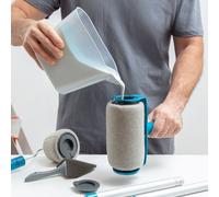 Set Of 5 Refillable Anti-Drip And Anti-Splash Paint Rollers