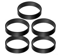 Set of 5 Replacement Belts for Rainbow PN2 PN2E R1650 Series Compatible with For ESE Series Vacuum Cleaner Rubber Belts for Brush Rollers