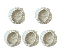 Set of 5 Sourdough Bread Proofing Basket Liners Round Cloth Covers Dough Proofing Cloth for Baking Enthusiasts Dough Basket Cover