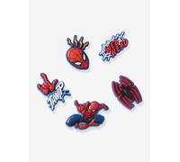 Set of 5 Spiderman CROCS Jibbitz multicoloured