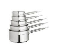 Set of 5 Stainless Steel Saucepans Inox