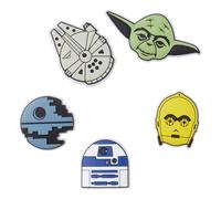 Crocs Unisex's Star Wars 5 Pack Shoe Charms, Multicolor, One Size