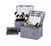 Set of 5 storage baskets Waterproof Lightweight Bamboo Storage Baskets Stylish