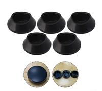 Set of 5 Thumb Rest Buttons for Soprano, Alto & Tenor Saxophones Easy Replacement (For Soprano Sax)