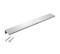 Set of 5 x SO-TECH® Aluminium Furniture Handle Strip "Searl" 280 mm Stainless Steel Look Drawer Handle Strip