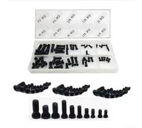 Set of 50 Carbide Screws for Fixing Inserts on CNC Turning Tool Holders, Includes M2, M2.2, M2.5, M3-M3.5 and 4mm Thread Sizes