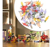 Set of 50 Painted Figures for HO Scale 1 87 Model Train Layouts Passenger People for Station Platforms and Urban Street Scenes (500Pcs A)