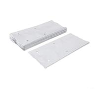 Set of 50 PE Grow Bags for Soilless and Soil Cultivation Featuring Drainage Holes to Prevent Overwatering and Promote Healthy Root Development (4L)