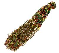 Set of 50 Rasta Braided Bracelets - Friendship Bracelets Reggae Colours of the Caribbean - Adjustable Wristband Bob Marley