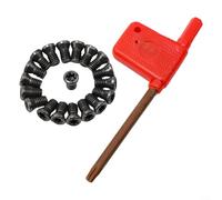 Set of 50 Torx Screws M2 M2.5 for M3 for M3.5 M5 for Use with Carbide Insert Tool Holders on CNC Lathes (M4x8)