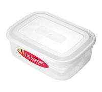 (Set of 6) 3Ltr Rectangular Multipurpose Leak Free Food Grade Container Box with Airtight SnapOn Lids Cereal Store Kitchen Pantry BPA Free Keep Food Fresh Durable Meal Prep and Oven Dishwasher Safe