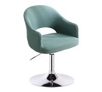 Set of 6/4/2 Dining Chair Covers with Wingback Arms, Curved Back Accent Kitchen Chair Slipcover Modern Arc Shaped Armrest Counter Height Bar Stools Covers Protector ( Color : Green , Size : 2PCS )