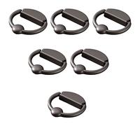 Set of 6, Cabinet Ring Handles Drop Ring Knobs Dresser Pulls for Furniture Cupboard Closet Kitchen Door Handles Hardware Drawer Pull Ring Dresser Cabinet Ring Pulls with Screws, Hole Distance 16mm