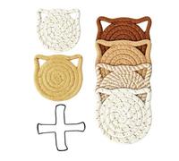 Set of 6 Coasters Aesthetic Fun Desk Decoration