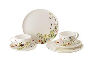 Set of 6 / Combi/Cp Grand Air Multi-Piece Dinnerware Set, Plates Set CM