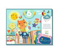 Set of 6 creative activities for children The Cat and Friends - Djeco