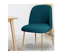 Set of 6 Elastic Dining Chair Covers - Modern Nordic Arched Back, Armrest-Free Design, for Kitchen & Office, Stylish & Durable Protector